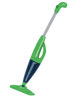 ハンディ掃除機のイラスト